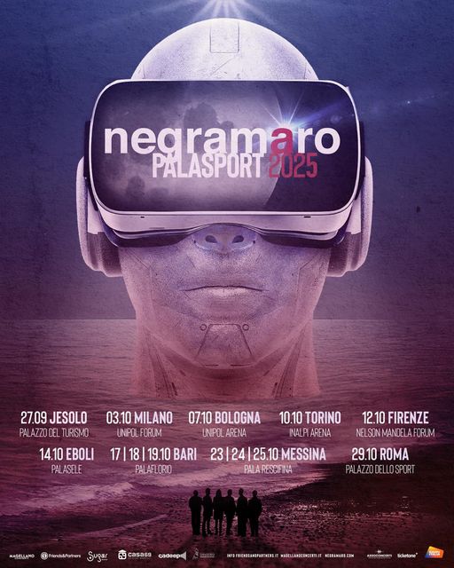 Negramaro Palasport 2025
